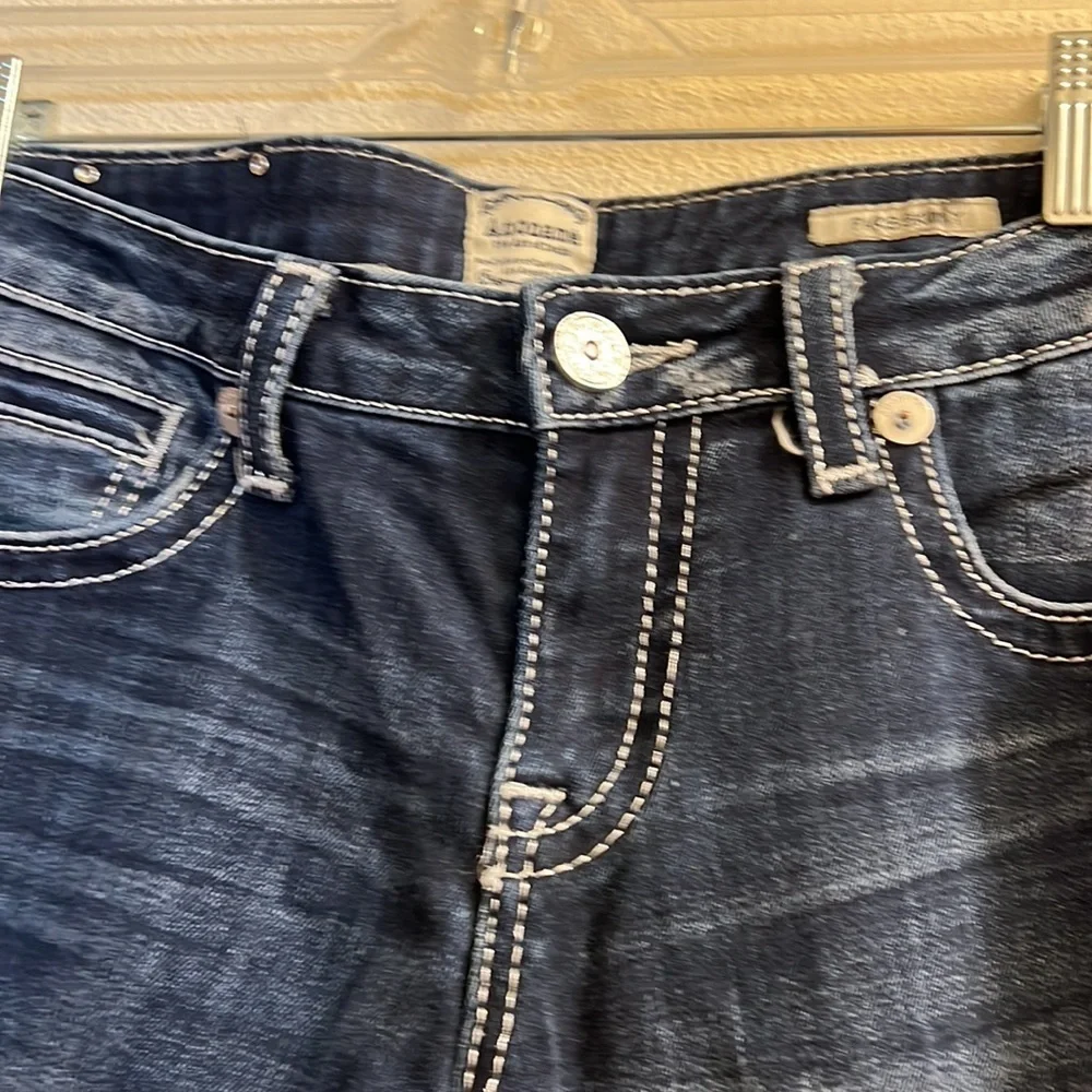Anoname Paris Skinny Low Rise Straight Leg Jeans size 30